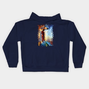 Mary the Lady rain Kids Hoodie